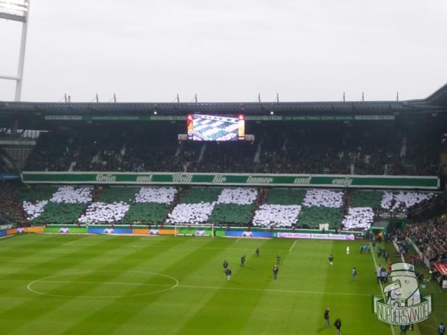 Choreo im Weserstadion