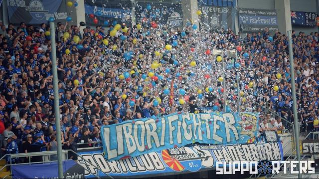 Paderborn Choreo gegen Chemnitz