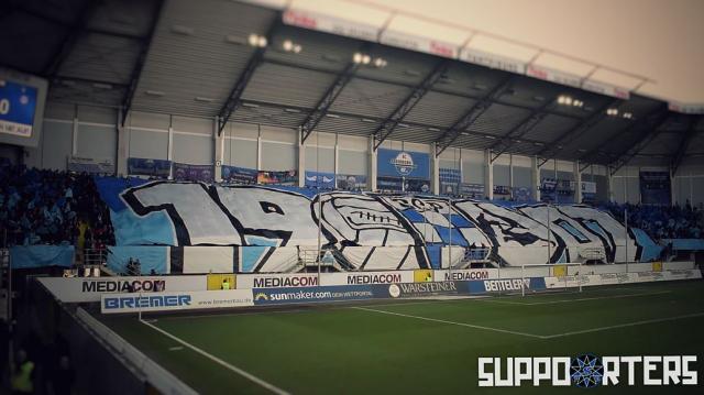 Paderborn Choreo gegen Osnabrück