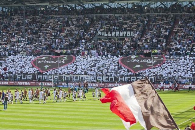 St. Pauli Choreo gegen Bayern München