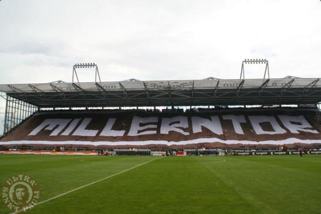 St. Pauli Choreo gegen Bielefeld