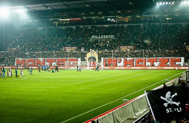 St. Pauli Choreo gegen Bochum