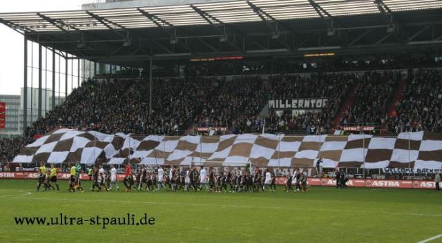 St. Pauli Choreo gegen Bochum