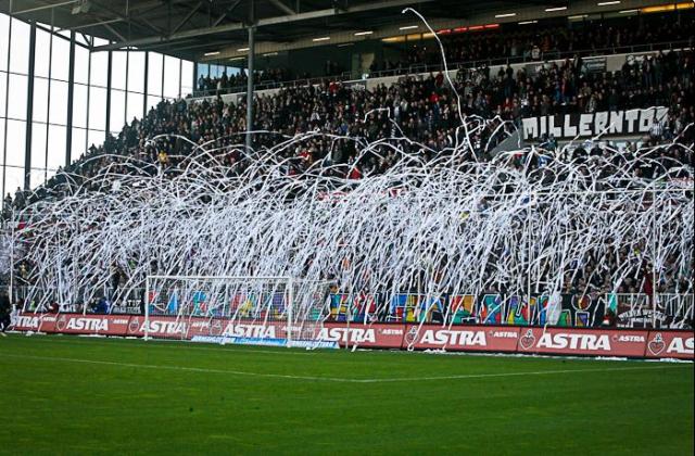 St. Pauli Choreo gegen Dresden