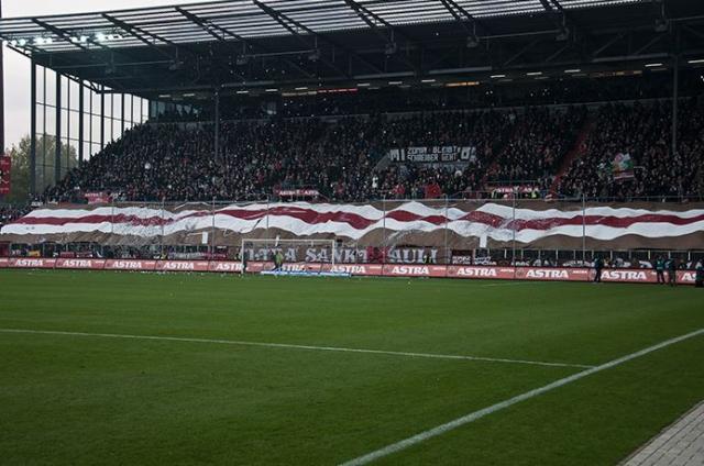 St. Pauli Choreo gegen Fürth