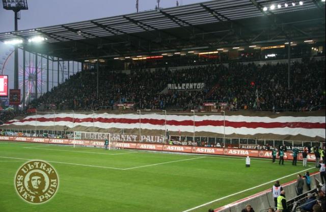 St. Pauli Choreo gegen Fürth