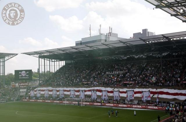 St. Pauli Choreo gegen Fürth