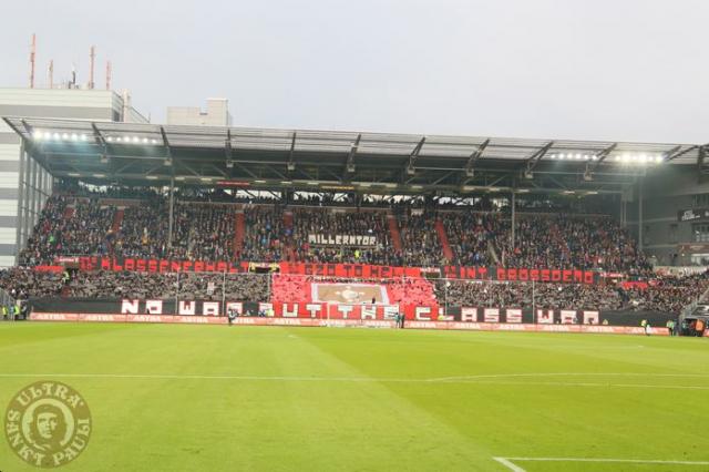 St. Pauli Choreo gegen Heidenheim