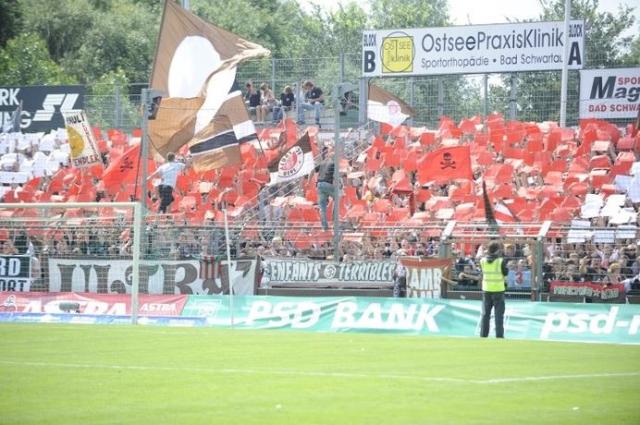St. Pauli Choreo gegen Ingolstadt