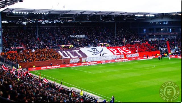 St. Pauli Choreo gegen Kiel