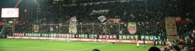 St. Pauli Choreo gegen Köln