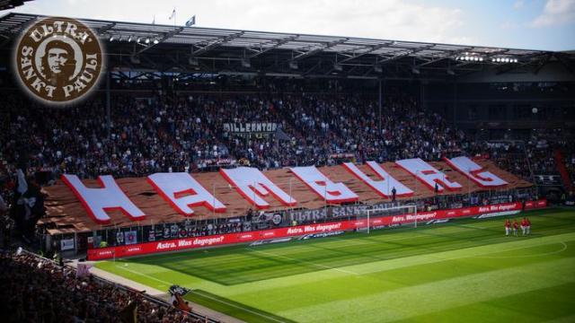 St. Pauli Choreo gegen Köln