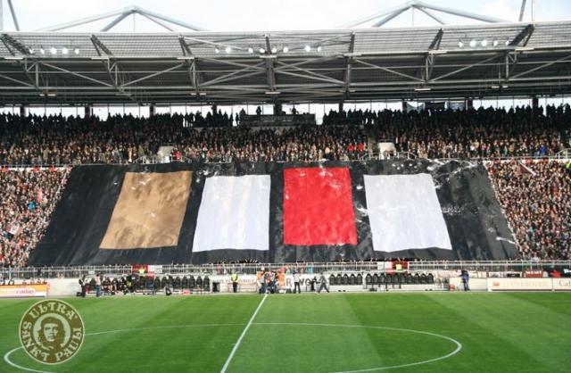St. Pauli Choreo gegen Kaiserslautern