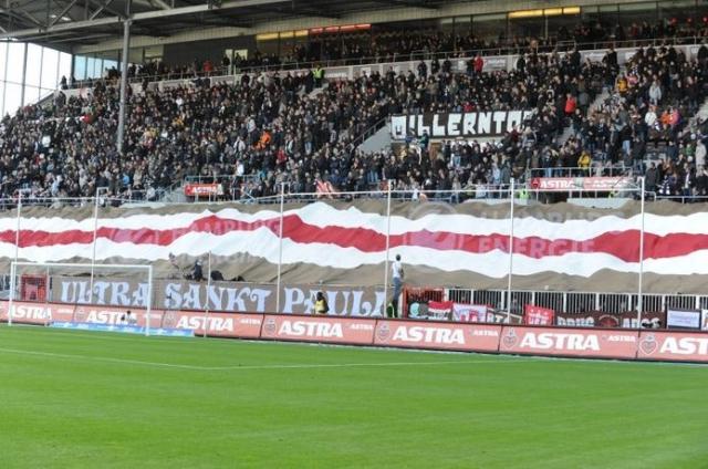 St. Pauli Choreo gegen Nürnberg