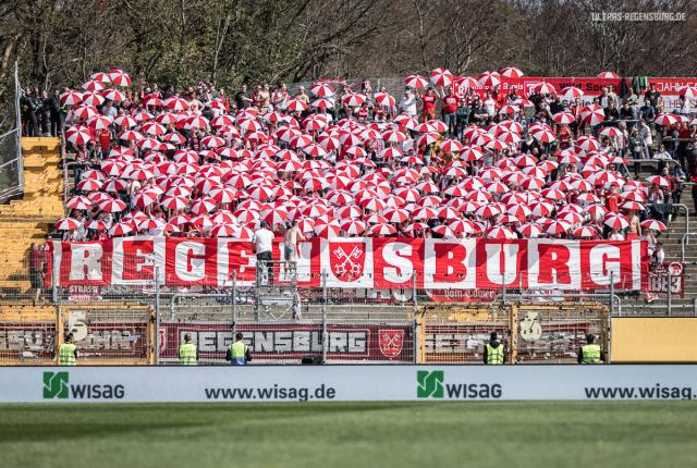 Regenschirm-Choreo in Darmstadt