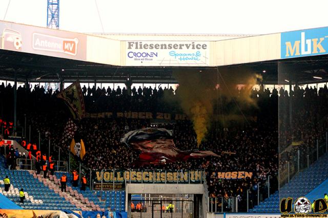 Dynamo Choreo in Rostock