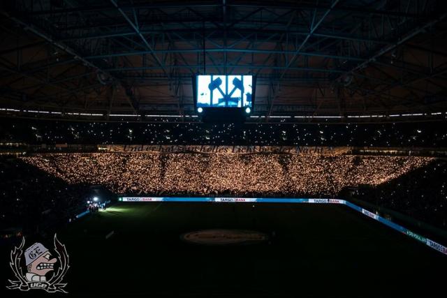 Schalke Choreo gegen Köln