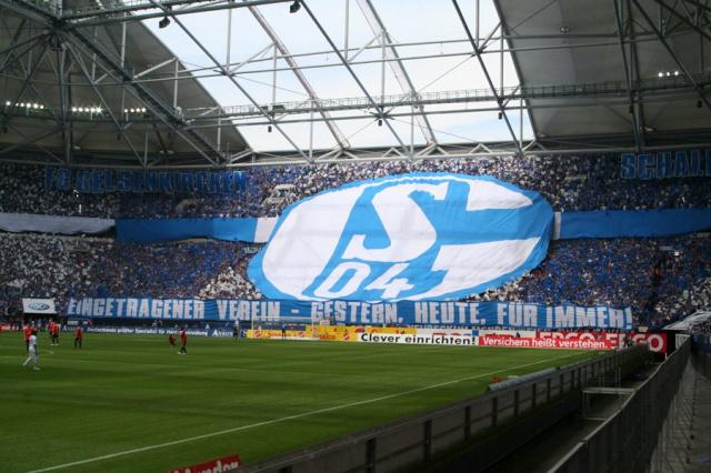 Schalke Choreo gegen Mainz