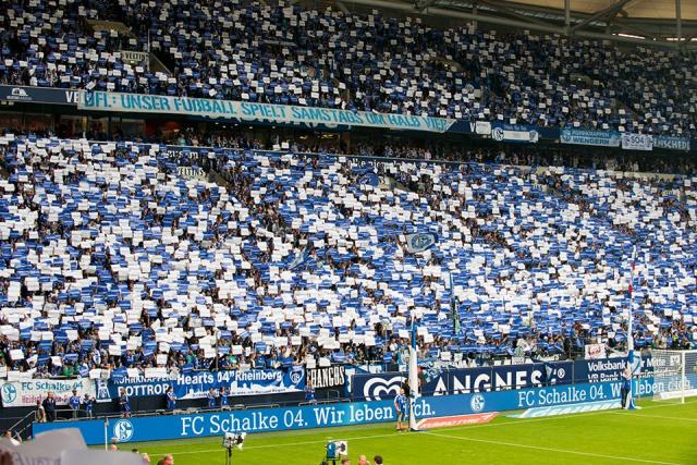 Schalke Choreo gegen Mainz