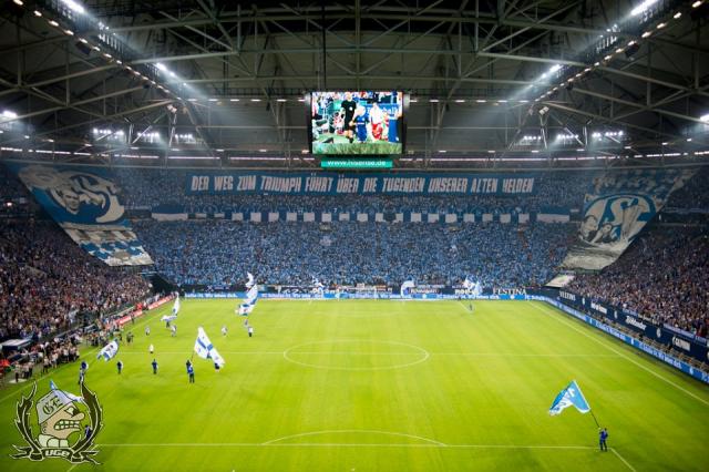 Schalke Choreo gegen München
