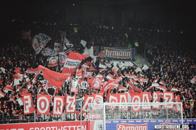 Freiburg Choreo gegen Augsburg