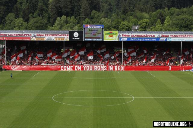 Freiburg Choreo gegen Augsburg