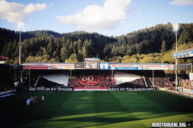 Freiburg Choreo gegen Bielefeld