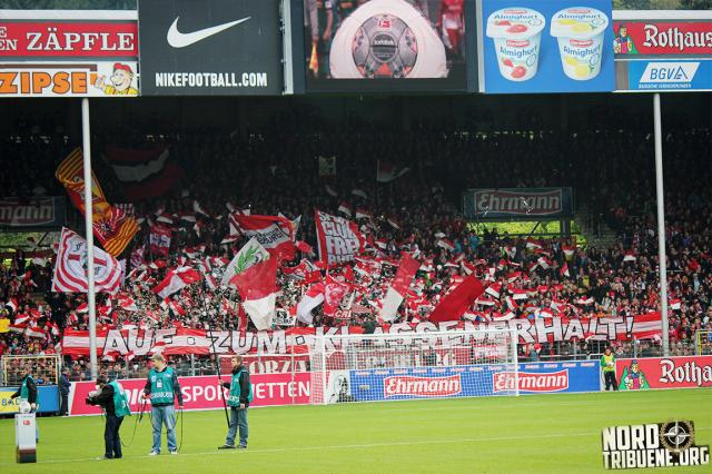 Freiburg Choreo gegen Gladbach