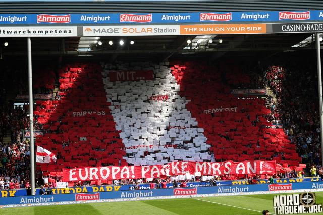Freiburg Choreo gegen Schalke
