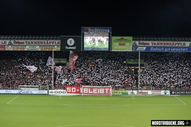 Freiburg Choreo gegen Stuttgart