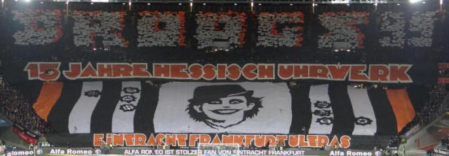 Frankfurt Choreo gegen Bremen