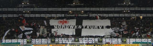 Frankfurt Choreo gegen Hamburg