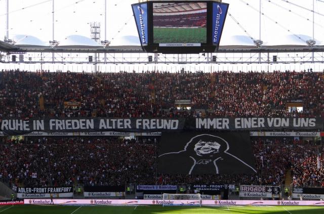 Frankfurt Choreo gegen Hamburg