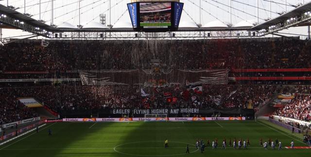 Frankfurt Choreo gegen Hannover