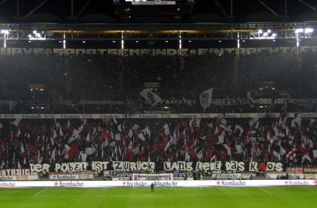 Frankfurt Choreo gegen Köln