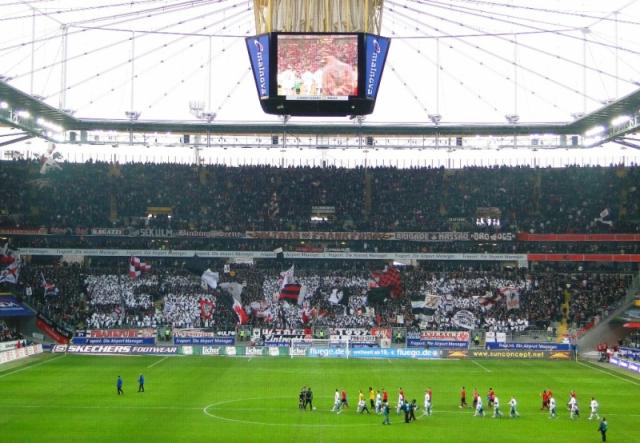 Frankfurt Choreo gegen Mainz