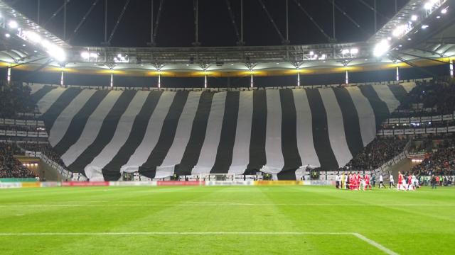 Frankfurt Choreo gegen Mainz