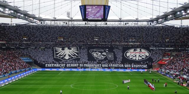 Frankfurt Choreo gegen Stuttgart