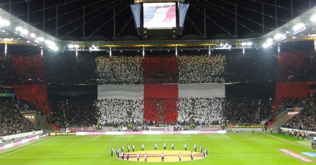 Frankfurt Choreo gegen Tel Aviv