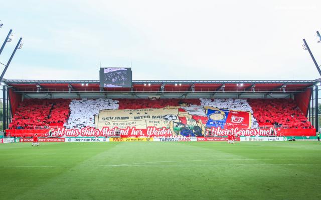 Regensburg Choreo gegen Darmstadt