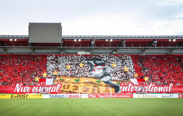 Regensburg Choreo gegen Hertha