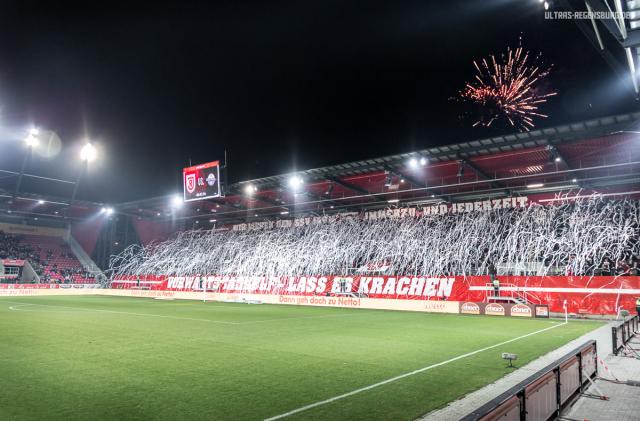 Regensburg Choreo gegen St. Pauli