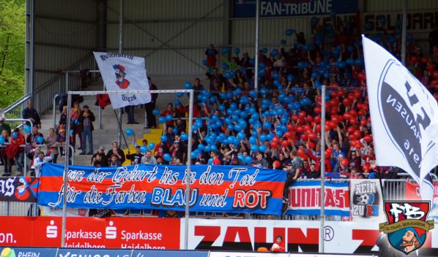 Heidenheim Choreo in Sandhausen