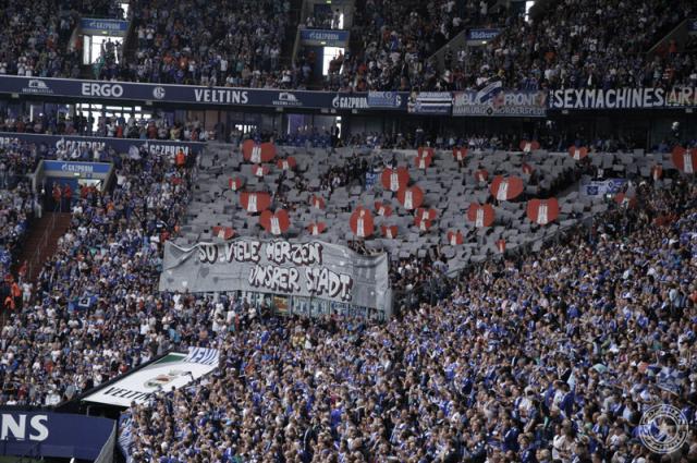 Hamburg Choreo auf Schalke