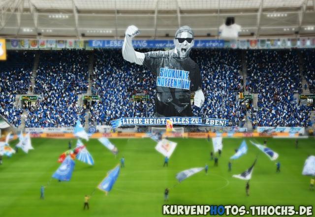 Hoffenheim Choreo gegen Augsburg