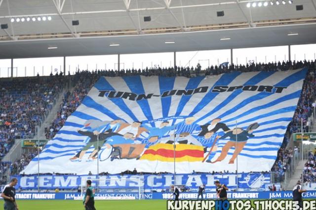 Hoffenheim Choreo gegen Frankfurt