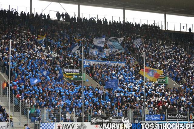 Hoffenheim Choreo gegen Nürnberg