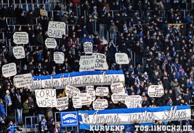 Hoffenheim Choreo gegen Stuttgart