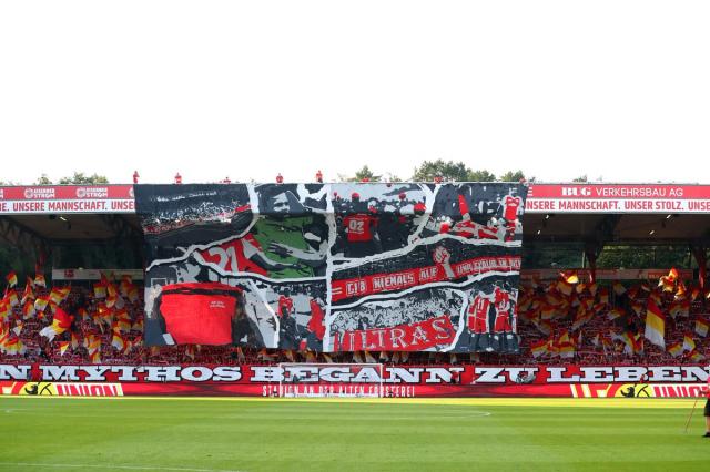 Union Choreo gegen Dortmund