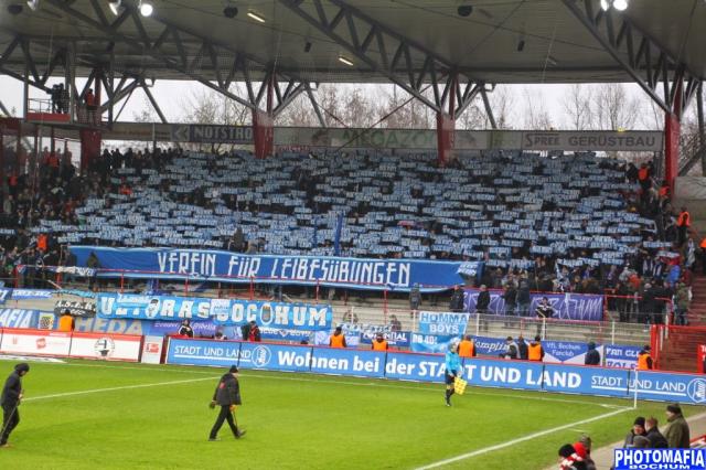 Bochum Choreo bei Union Berlin